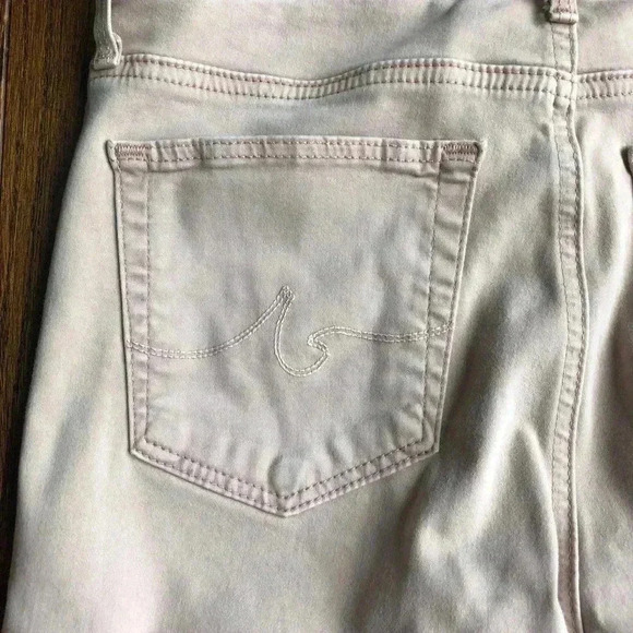 AG Adriano Goldschmied The Farrah High-Rise Skinny Ankle Jean-Size 28R-Blush - Picture 14 of 14